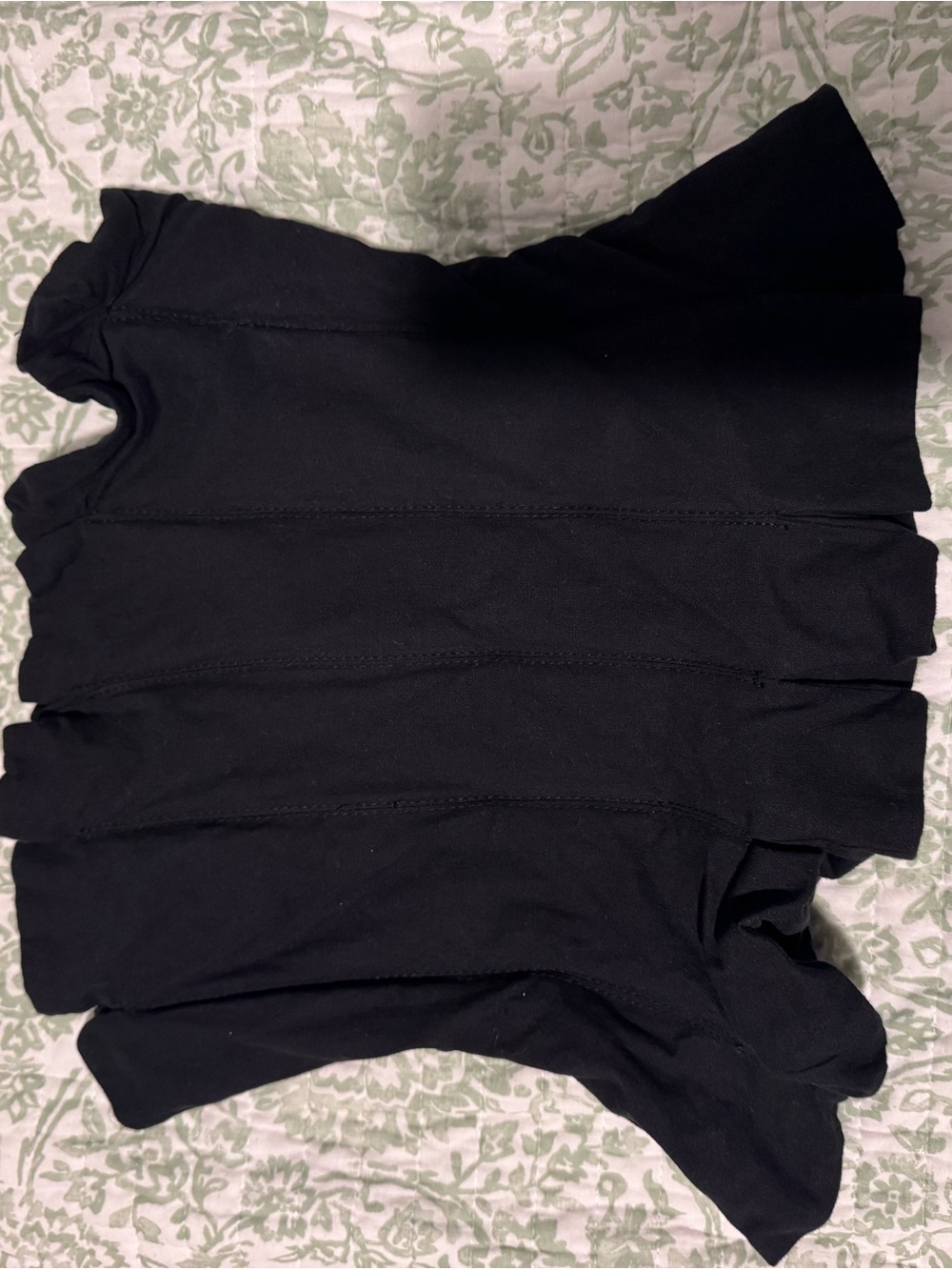 Zara Black Strapless Top